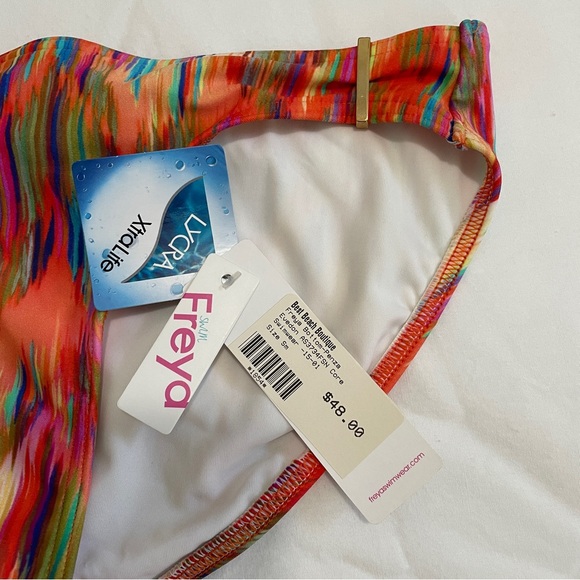 Freya 2 piece bathing suit size small bottom size 32G top NWT - Picture 3 of 8